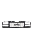 Grille Shell - Black - Dual Headlight - 94-98 GMC C/K Pickup SUV