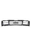 Grille Shell - Black - Dual Headlight - 94-98 GMC C/K Pickup SUV