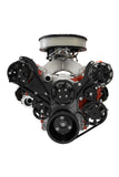Billet Specialties Tru Trac Black Anodized Serpentine System with Natural Finish Accessories- LS