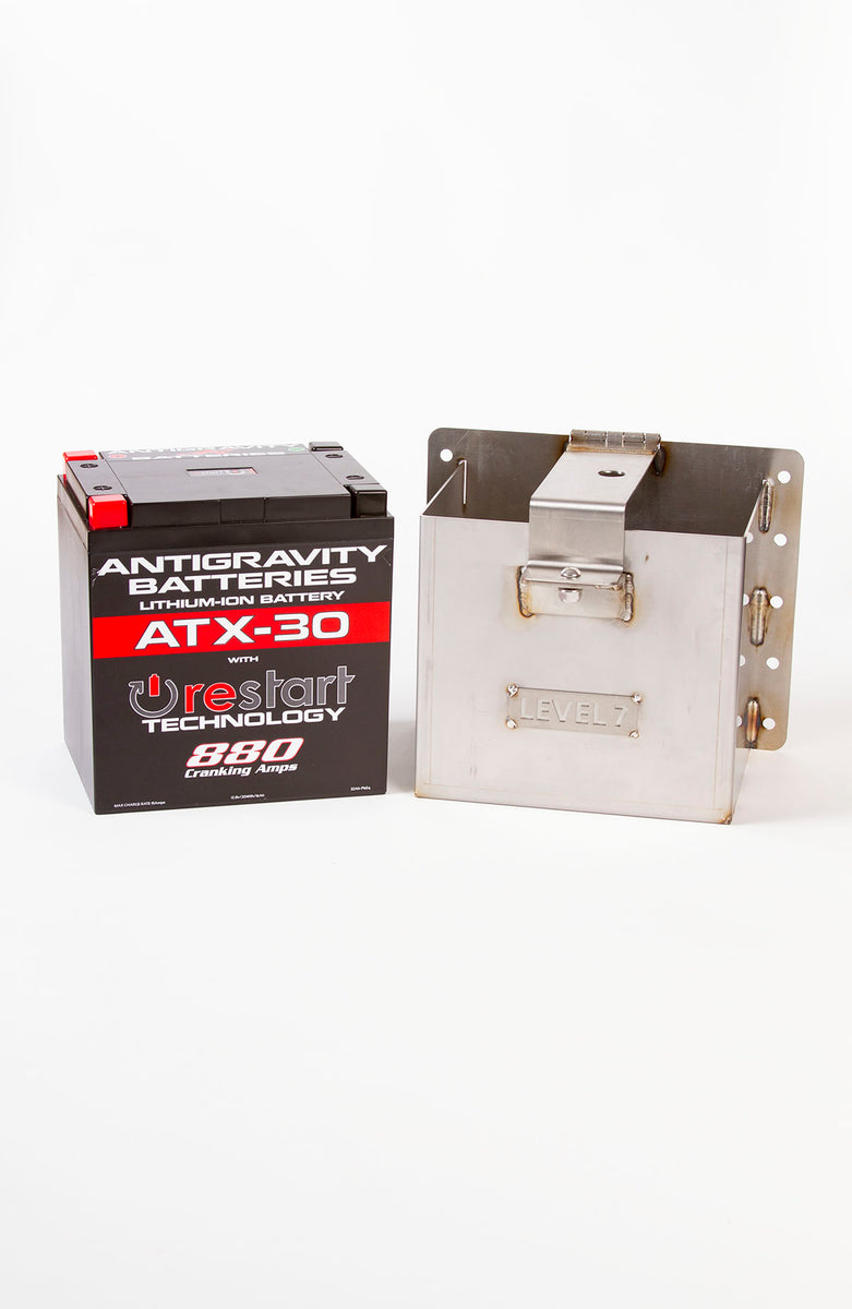 Billet Proof® Battery Box for Antigravity Batteries® AG801, AG802 - Small  Case 8 Cell, Clamp Style, Blank, Flat Or Welded, Made In The USA  (BBB_AG_8C_CL_BLNK)