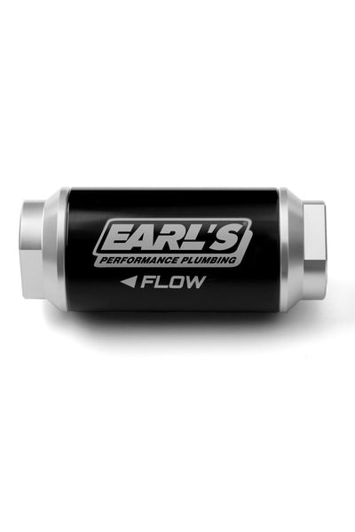 Billet Fuel Filter w/ Port Adapters and Mounting Backets