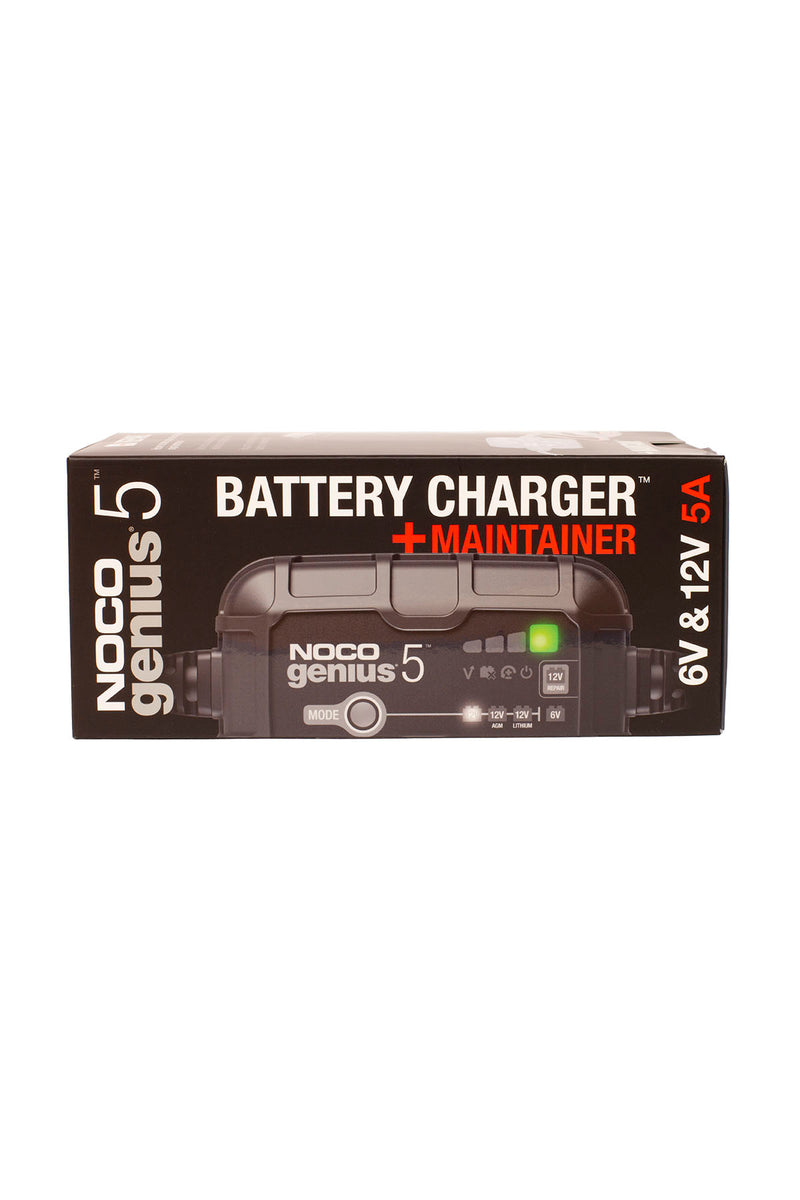 Noco Genius 5 Battery Charger + Maintainer