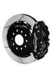 Wilwood Forged Narrow Superlite 4R Big Rear Brake Kit with Parking Brake for C6 Corvette Hub / DSE / Miller Built