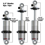Universal Ridetech HQ Series Single Adjustable Coilover