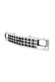 Grille Shell - Argent/Silver - Single Headlight - 88-93 Chevy C/K Pickup SUV