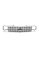 Grille Shell - Argent/Silver - Single Headlight - 88-93 Chevy C/K Pickup SUV