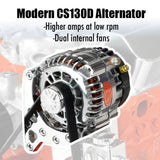 Chevy LS Pulley Kit - Alternator AC Power Steering | Driver Series