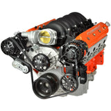 Chevy LS Pulley Kit - Alternator AC PS | Victory Series Machined