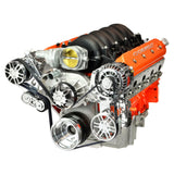 Chevy LS Pulley Kit - Alternator AC PS | Victory Series Machined
