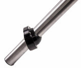 2" Compact Floor Mount Swivel Ball - Black Anodize Finish