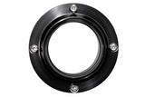 2" Compact Floor Mount Swivel Ball - Black Anodize Finish