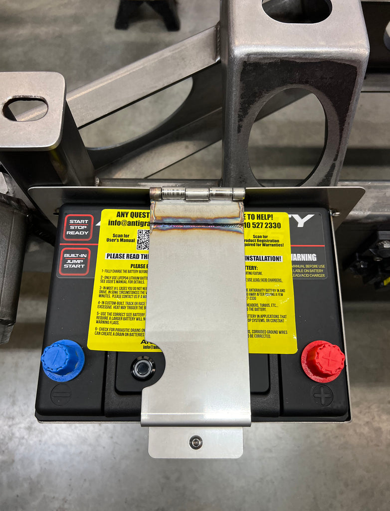 T304 Stainless Surface Mount Battery Box for Group35 Battery Level 7