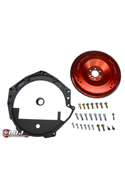 LS / LT to Hemi 8HP / ZF8 Transmission Adapter Package