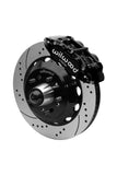 Wilwood Front FNSL 6R 14" Big Brake Kit 88-98 C1500 OBS with Iron Pro Drop Spindle