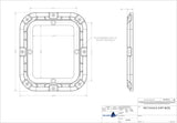 Billet Shift Bezel Rectangular