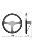 Sparco Steering Wheel 325 Suede Black