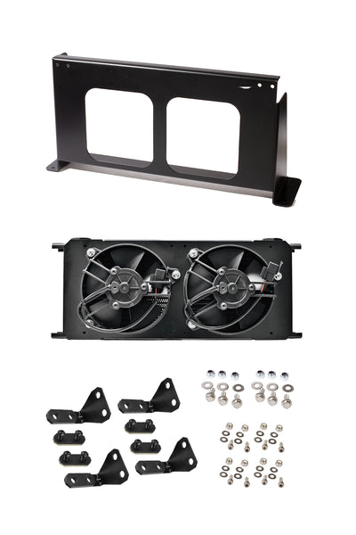 Chassis Mounted Transmission Cooler with Fans