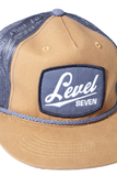 Beer Logo Hat in Grey