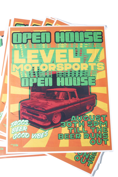 Level 7 Open House Poster 2024