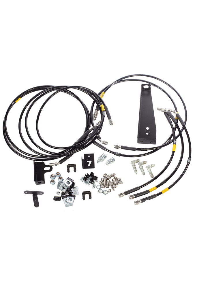 Pro Series Chassis Brake Plumbing Kit, 1988-98 Chevy / GMC C1500 OBS