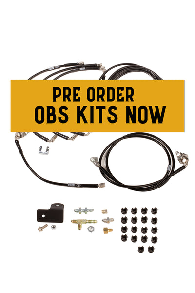 Pro Series Chassis Brake Plumbing Kit, 88-98 Chevy / GMC C1500 OBS