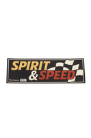 Spirit and Speed Slap Sticker