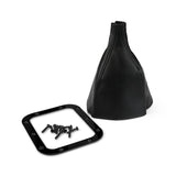 Rectangular Black Stainless Shifter Boot and Ring