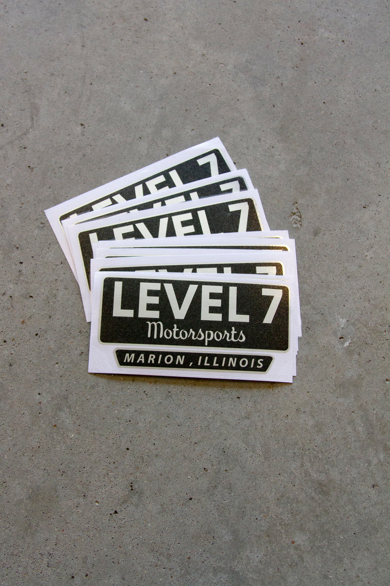Level 7 Decal Sticker – Level 7 Motorsports
