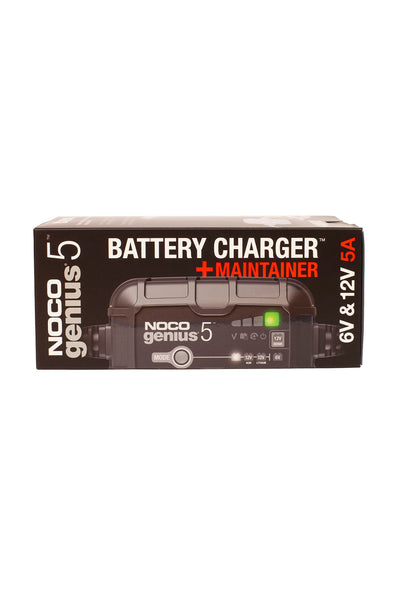  NOCO GENIUS5, 5A Smart Car Battery Charger, 6V and 12V